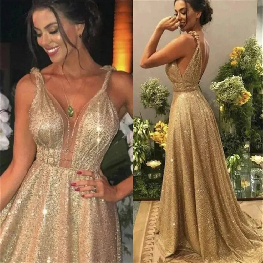 robe de mariage dorée