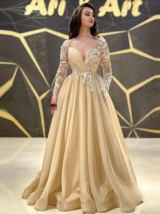 robe femme dorée